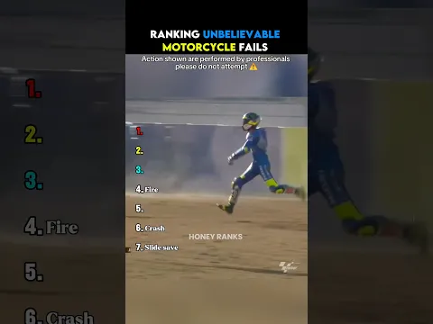 Ranking the Best Motorcycle Fails Moments 🥶💀