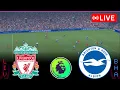 Liverpool vs Brighton LIVE | Premier League 2025/26 Full Match | Epl Match Live | PES21 Simulation