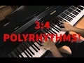 How to Play 4 3 and 3 4 Polyrhythms on Piano applied to Fantaisie Impromptu