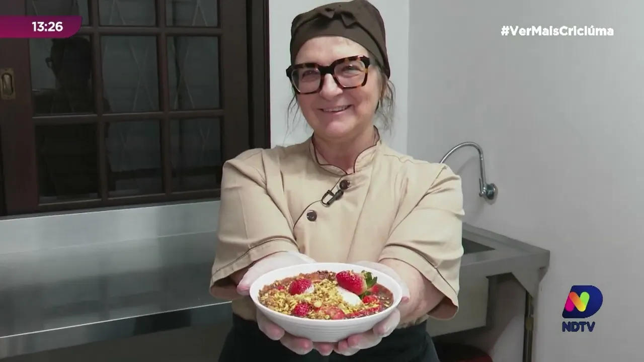 Aprenda a receita de uma sopa quente de chocolate