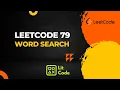 Leetcode 79 Word Search - Python Solution