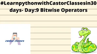 - Day 9 Bitwise Operators