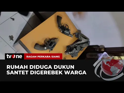 Tim Gegana Temukan Granat, Senpi, dan Peluru di Rumah Diduga Dukun Santet