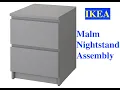 Ikea s Malm Nightstand Assembly Morden Affordable Nightstand
