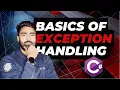 Basics of Exception Handling Exception stacktrace Exception filter When to use throw csharp