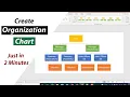 Create Organization Chart in 2 Minutes Power Point Tutorials