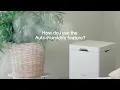 Carepod Cube Plus How do I use the Auto-Humidity feature