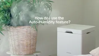 Carepod Cube Plus How do I use the Auto-Humidity feature