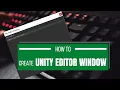 Unity Editor Window