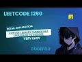 Leetcode 1290 Convert Binary Number in a Linked List to Integer