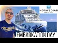 7 Nights onboard Norwegian Cruise Line Prima Embarkation Day
