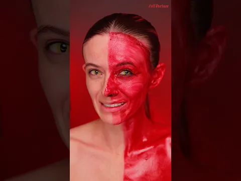 #ad can this $12 @elfcosmetics cleansing balm ACTUALLY remove an entire SFX halloween look? 🤔