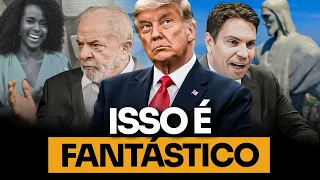 FANTÁSTICO trata vitória de TRUMP como INEXISTENTE e LULA autoriza FORÇAS ARMADAS para G20 no RIO