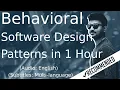 Behavioral Design Patterns Software Design Patterns Complete concepts in 1 Hour