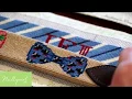 How to Stitch a Needlepoint Belt