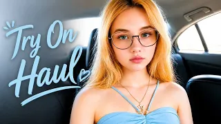 4K Micro Mini String Bikini Tiny Bikini Try-on Haul See-everything Sheer Transparent on