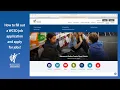 Complete a WCSD Application