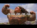De nada - (Moana) con letra