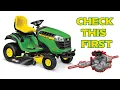 Watch This Before You Take Apart Your John Deere Lawn Tractor For Transmission Oil Leaks