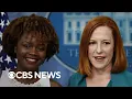 Jen Psaki introduces Karine Jean-Pierre as the new White House press secretary