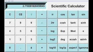 How to Create Scientific Calculator in Python - Full Tutorial