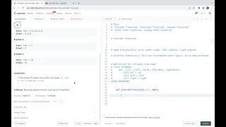 Leetcode 144 Binary Tree Preorder Traversal - iterative solution with stack