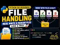 Python File Handling Explained for Beginners Read Write Append Files in Python