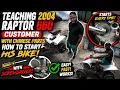 Teaching 2004 Raptor 660 Customer With Chinese Parts How To Start His Bike With Screwdriver