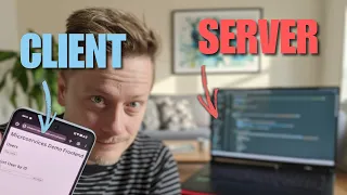Build a Full-Stack App with Python JavaScript in 6 MINUTES