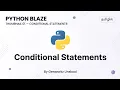 Conditional Statements in Python Python Blaze Tamil Genworkz Unskool
