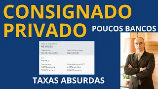 🚨CONSIGNADO CLT - PROPOSTAS ABSURDAS- IOF SOBRE O VALOR - POUCOS BANCOS #consignado