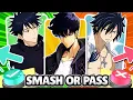 Smash or Pass BLACK-HAIRED Anime Boys Edition