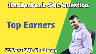 Top Earners HackerRank SQL Question
