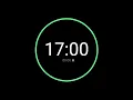 17 Minute Countdown Timer with Alarm iPhone Timer Style