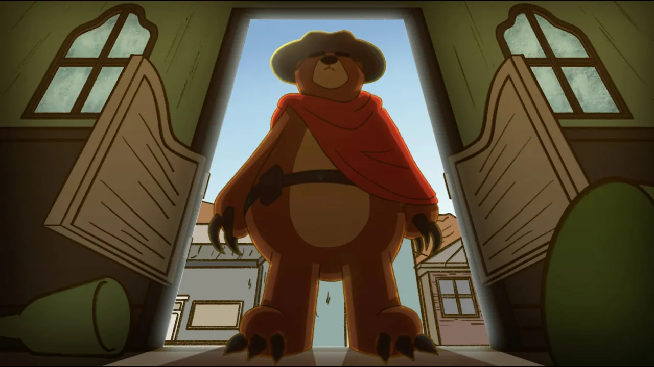 Paws (2D Clean-Up, Prop Design, & Backgrounds)