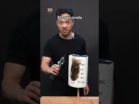 Lighter vs Paper Towel