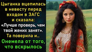Прямо у входа в ЗАГС цыганка схватила невесту за руку и сказала проверить жениха. Вовремя!