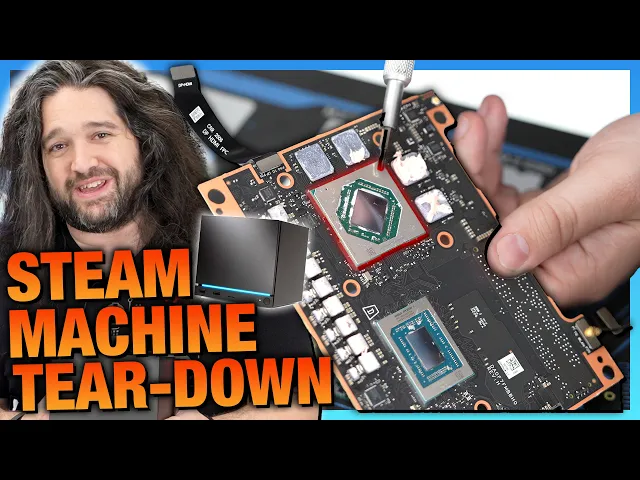 Excellent Repairability: Steam Machine Tear-Down and Accessing RAM & SSD