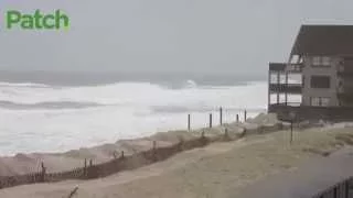Strong Waves at Jersey Shore