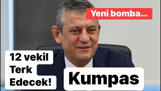 Özgür Özel’e kumpas! 12 vekil istifası