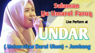 Download SALAMAN YA UMAROL FARUQ - Live Perform At UNDAR (Universitas Darul Ulum) Jombang MP3