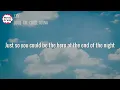 Louis The Child, Aluna - Cry (Lyrics) | Baby if your empty soul, it's gon need a fill-up