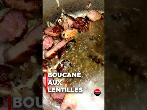Boucané aux lentilles de la Réunion