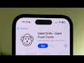 How to Download Math Drills on iPhone iOS App Store Android Play Market