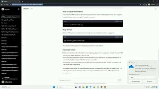 PHP execute python script