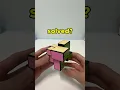 This cube looks solved but is not