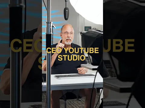 Pro YouTube Studio for a CEO