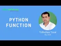 Python Function Tutorial Python Certification Training SILAN Software