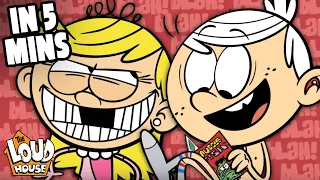 The Loud House Goes QUIET Sound Of Silence In 5 Minutes The Loud House 