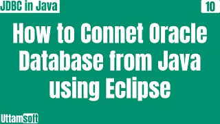How to connect oracle database in Java using Eclipse IDE jdbc